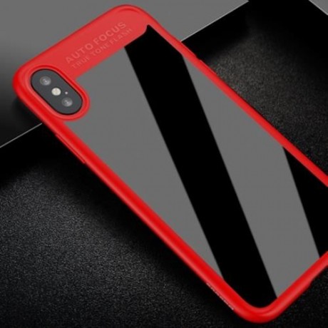 BASEUS SUTHIN CASE PROTECTIVE BACK COVER FOR IPHONE X (RED)