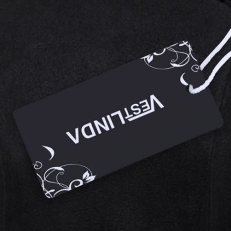 TURNDOWN COLLAR DOUBLE BREASTED PEACOAT (BLACK)