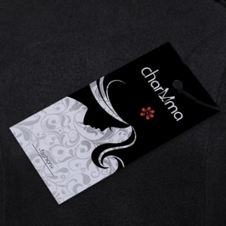 TURNDOWN COLLAR DOUBLE BREASTED PEACOAT (BLACK)