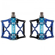 SHANMASHI Paired Cycling Mountain Bicycle Bike Bearing Pedal (BLUE)