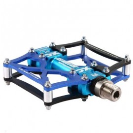 SHANMASHI Paired Cycling Mountain Bicycle Bike Bearing Pedal (BLUE)