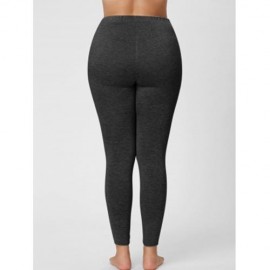 PLUS SIZE RIPPED FITTED LEGGINGS (BLACK GREY)