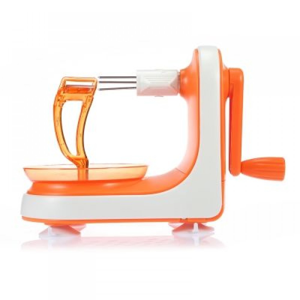 Apple Peeler Stainless Blade Fruits Peeled Tool (BRIGHT ORANGE)