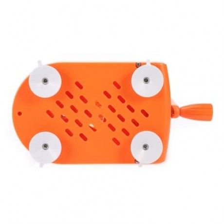 Apple Peeler Stainless Blade Fruits Peeled Tool (BRIGHT ORANGE)