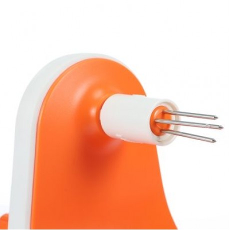 Apple Peeler Stainless Blade Fruits Peeled Tool (BRIGHT ORANGE)