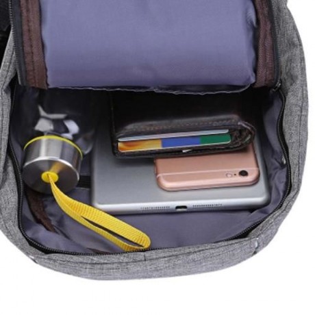 GUAPABIEN MULTIPURPOSE CROSSBODY CHEST BACKPACK FOR MEN (GRAY)