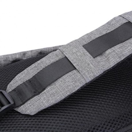 GUAPABIEN MULTIPURPOSE CROSSBODY CHEST BACKPACK FOR MEN (GRAY)