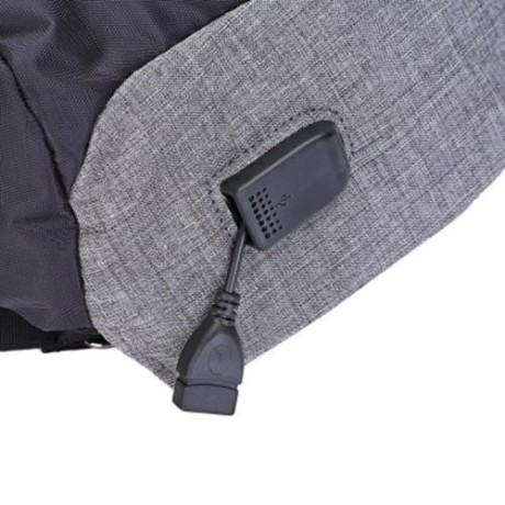 GUAPABIEN MULTIPURPOSE CROSSBODY CHEST BACKPACK FOR MEN (GRAY)