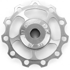 KACTUS GUIDE ROLLER WHEEL REAR DERAILLEUR PULLEY FOR SHIMANO SRAM (SILVER)