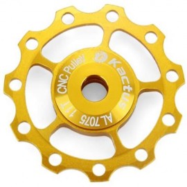 KACTUS CNC 11T JOCKEY WHEEL REAR DERAILLEUR PULLEY WITH ALLUMINUM ALLOY MATERIAL FOR SHIMA