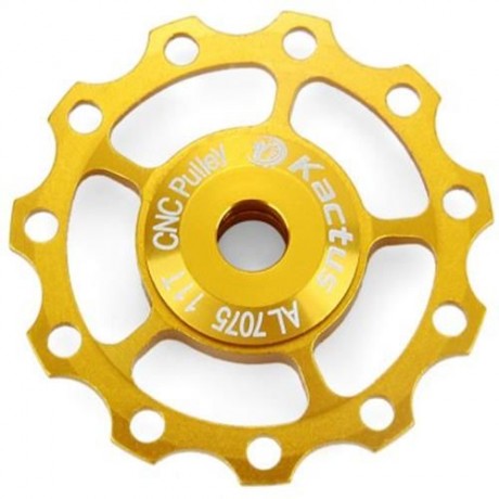 KACTUS CNC 11T JOCKEY WHEEL REAR DERAILLEUR PULLEY WITH ALLUMINUM ALLOY MATERIAL FOR SHIMA