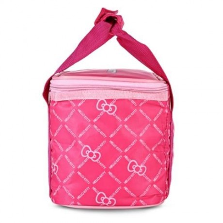 HELLO KITTY PORTABLE INSULATED THERMAL FOOD PICNIC LUNCH BAG (TUTTI FRUTTI)