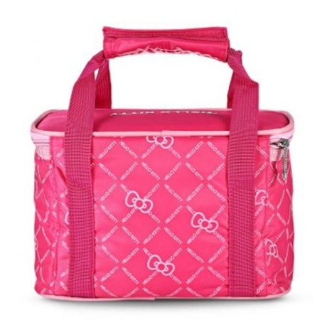HELLO KITTY PORTABLE INSULATED THERMAL FOOD PICNIC LUNCH BAG (TUTTI FRUTTI)
