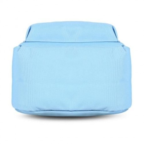 SUPER - K GIRLS PREPPY TRAVEL PATCHWORK BACKPACK SCHOOL BAG (AZURE)