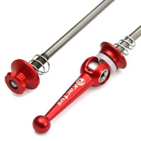 KACTUS ROAD BIKE MTB QUICK RELEASE SET (RED)