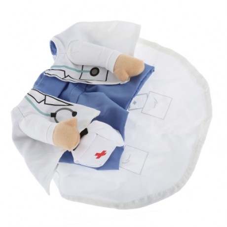 Funny Pet Dog Cat Halloween Costume Clothes (WHITE)