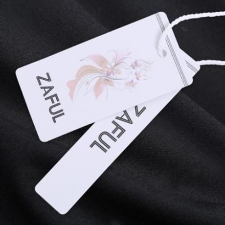 ROUND COLLAR LONG SLEEVE EMBROIDERY WOMEN SWEATSHIRT (BLACK)