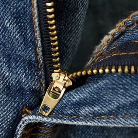 VINTAGE FLORAL EMBROIDERY RIPPED WOMEN JEANS (DENIM BLUE)