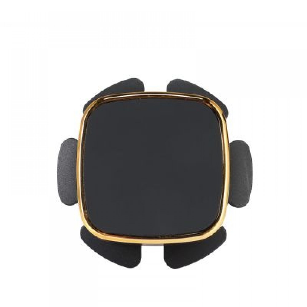 Vehicle-mounted Steering Wheel Magnetic Phone Support Stand (GOLDEN)