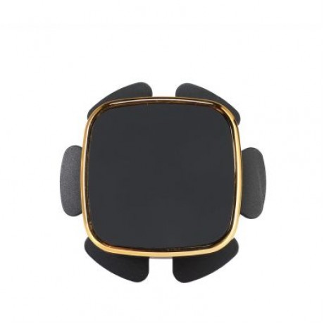 Vehicle-mounted Steering Wheel Magnetic Phone Support Stand (GOLDEN)