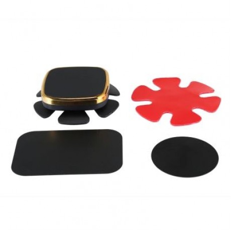 Vehicle-mounted Steering Wheel Magnetic Phone Support Stand (GOLDEN)
