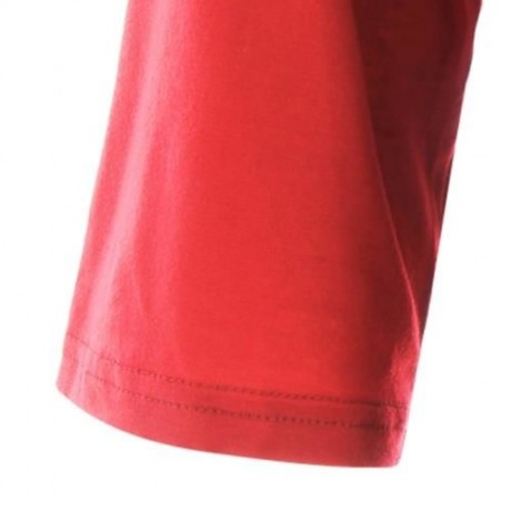 PLUS SIZE RAGLAN SLEEVE HAPPY BASEBALL T-SHIRT (RED)