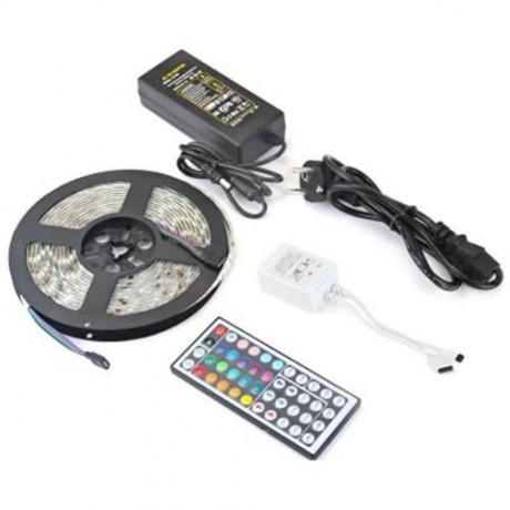 5 METERS 300 SMD 5050 LEDS STRIP LIGHT 72W RGB RIBBON LAMP KIT (RGB COLOR)