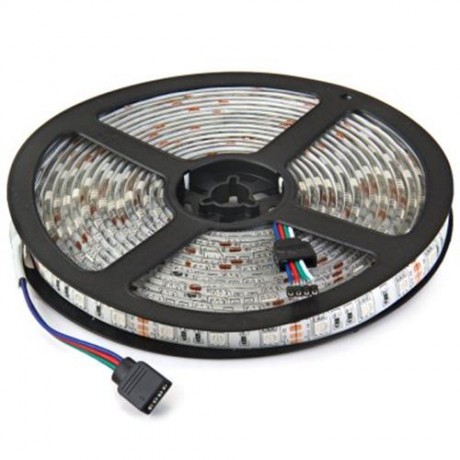 5 METERS 300 SMD 5050 LEDS DIY STRIP LIGHT 72W RGB RIBBON LAMP KIT (RGB COLOR)