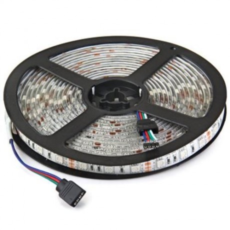 5 METERS 300 SMD 5050 LEDS DIY STRIP LIGHT 72W RGB RIBBON LAMP KIT (RGB COLOR)