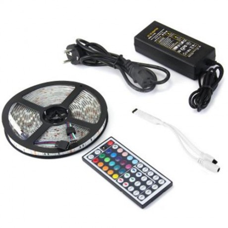 5 METERS 300 SMD 5050 LEDS DIY STRIP LIGHT 72W RGB RIBBON LAMP KIT (RGB COLOR)