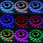 5M 300 SMD 3528 LEDS DIY STRIP LIGHT 24W RF WIRELESS CONTROL RGB RIBBON LAMP KIT (RGB COLO