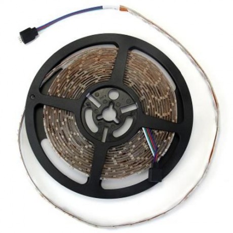 5M 300 SMD 3528 LEDS DIY STRIP LIGHT 24W RF WIRELESS CONTROL RGB RIBBON LAMP KIT (RGB COLO