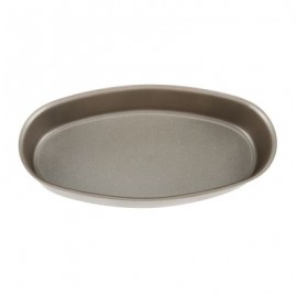 Carbon Steel Oval Shape Cheese Cake Mold (GOLDEN)