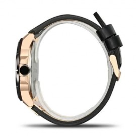 CURREN 8284 MALE QUARTZ WATCH (BLACK GOLD BLACK)
