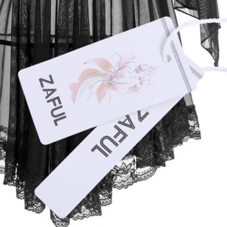 MESH SEE THROUGH SLIP BABYDOLL (BLACK)
