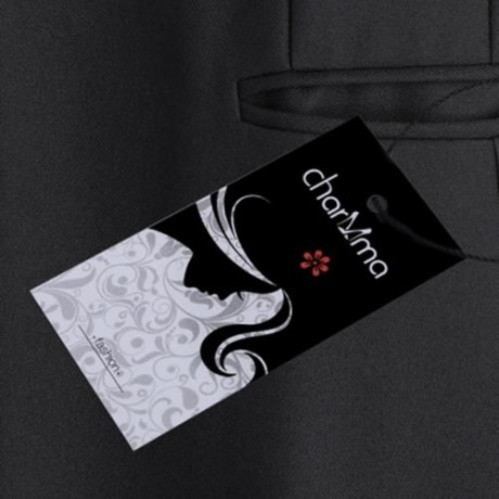 OPEN FRONT LONG VEST (BLACK)