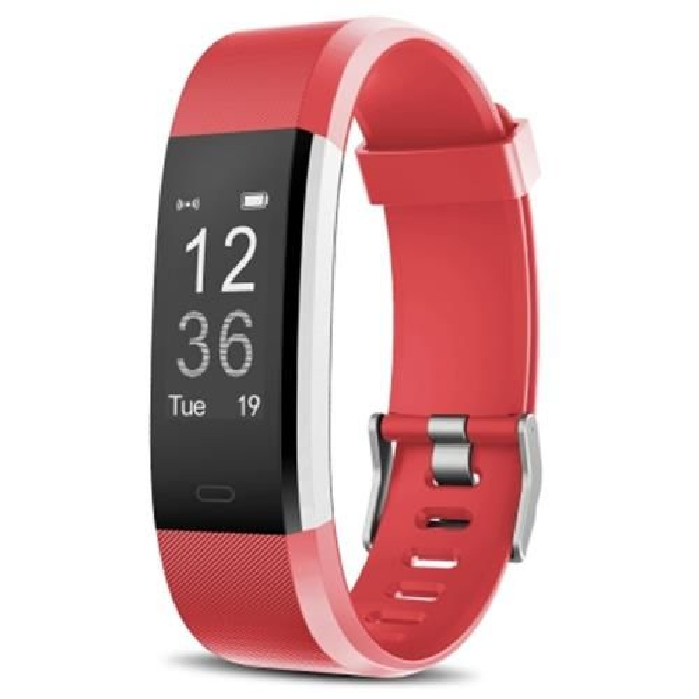 ID115HR PLUS HEART RATE MONITOR SMART BRACELET (RED)