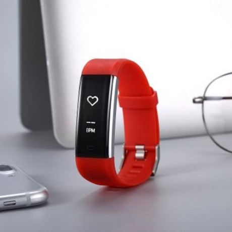 ID115HR PLUS HEART RATE MONITOR SMART BRACELET (RED)
