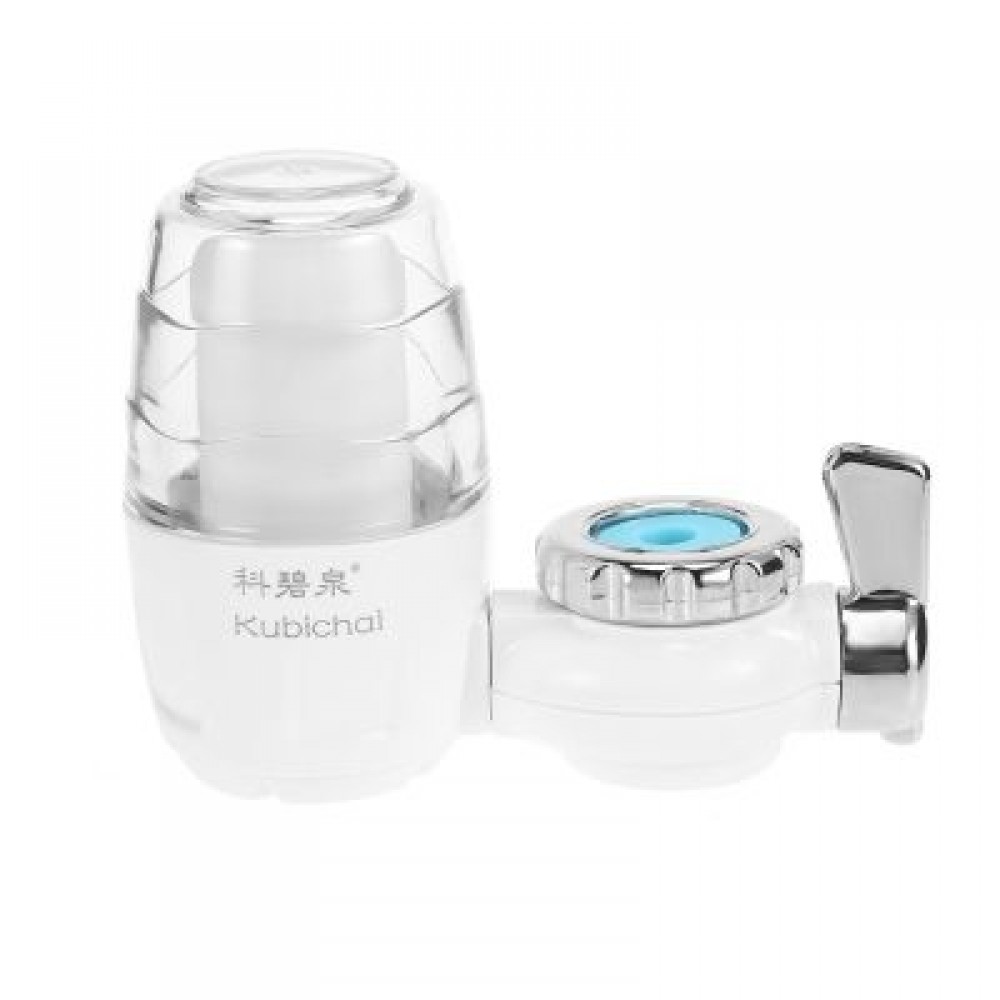 High-tech Ceramic Cartridge Faucet Water Purifier for Water Tap (WHITE)