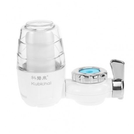 High-tech Ceramic Cartridge Faucet Water Purifier for Water Tap (WHITE)