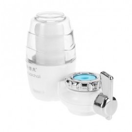 High-tech Ceramic Cartridge Faucet Water Purifier for Water Tap (WHITE)