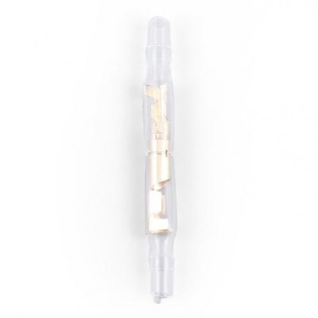 100 Set Motorcycle Bullet Connectors with Insulation Covers (YELLOW AND SILVER)