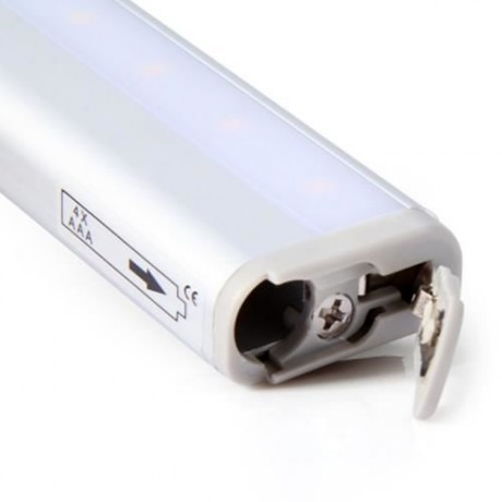 L0406 INFRARED INDUCTION SENSOR 10 LEDS LIGHT AUTO PIR LAMP (WARM WHITE LIGHT)