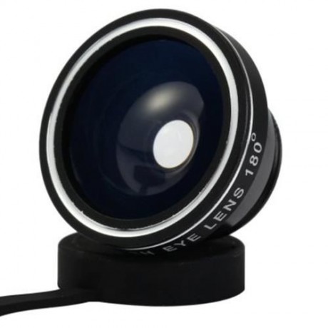 FUNIPICA XMAS TREE MULTI-COATING GLASS 3-IN-1 FISH EYE MACRO 0.65X WIDE ANGLE LENS FOR IPH