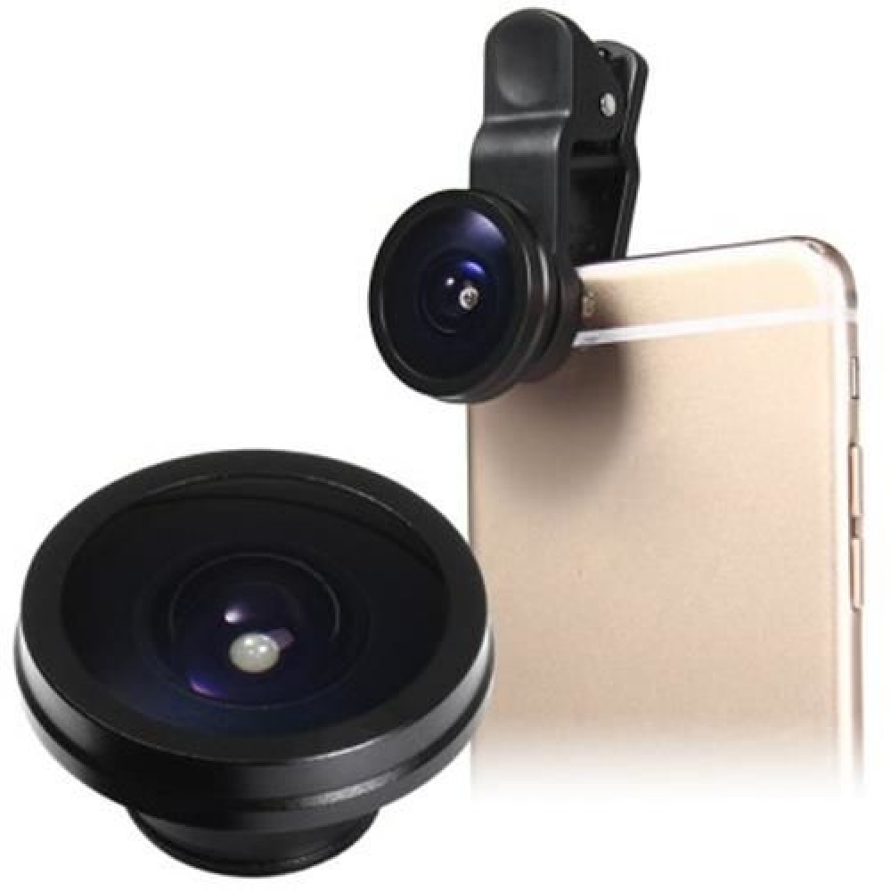 SHUTTERBUG NECESSARY DETACHABLE 185 DEGREE SUPER FISH EYE LENS FOR SMARTPHONES NOTEBOOK TA