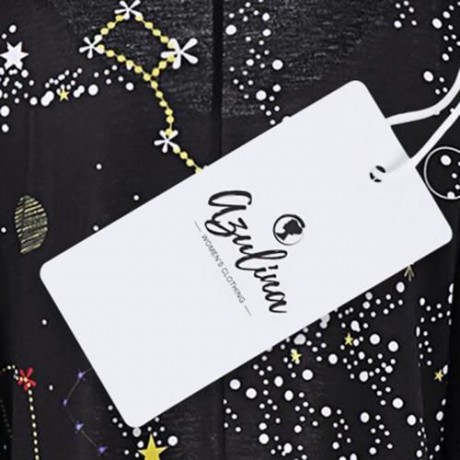 PLUS SIZE REINDEER GALAXY LACE HEM TOP (BLACK)