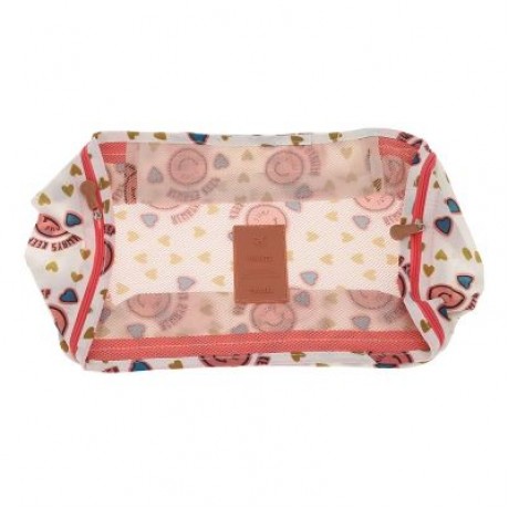 6 in 1 Storage Bags Journey Organizer for Outdoor Traveling (PINK)