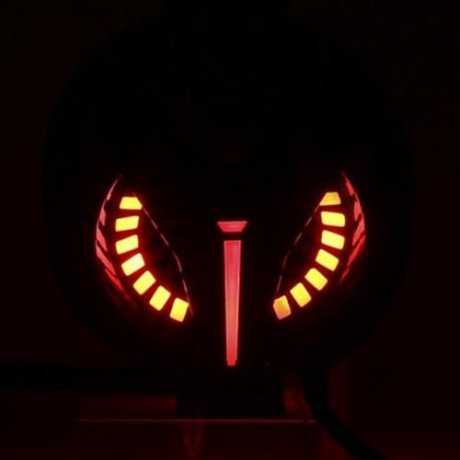 ONIKUMA M180 STEREO GAMING HEADSET 2.0M CABLE LED LIGHT (BLACK)