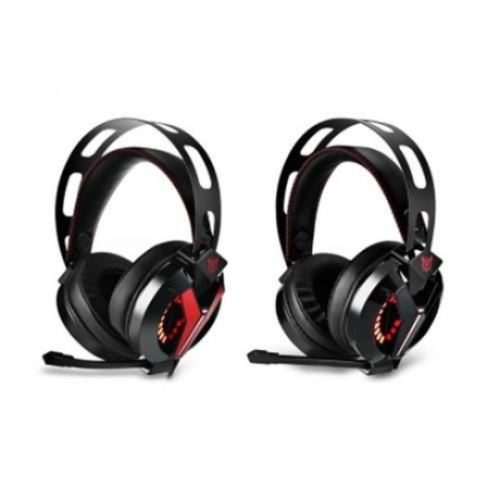 ONIKUMA M180 STEREO GAMING HEADSET 2.0M CABLE LED LIGHT (BLACK)