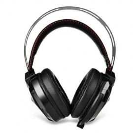 ONIKUMA M180 STEREO GAMING HEADSET 2.0M CABLE LED LIGHT (BLACK)